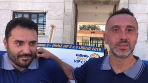 Vincenzo Mirabelli e Stefano Funari al Gillette Padel Vip Cup