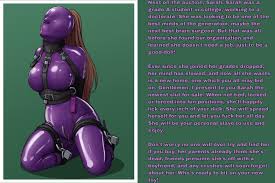 New girl on the auction [bimbofication] [latex] [bondage] [slavery] :  rhentaicaptions