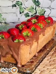 كيكة الجبن بصوص الشكولاتة بالصور من ريان الشام recipe food desserts pudding