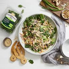Watch the recipe video above. Chinese Chicken Salad With Power Greens And Ginger Scallion Dressing Earthbound Farm