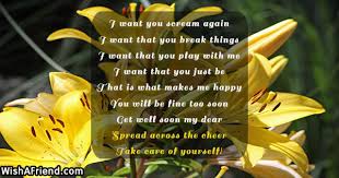 Free shipping on orders over $25 shipped by amazon. I Want You Scream Again I Get Well Soon Message For Kids