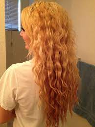 Blonde Crimped Hair Love It Crimped Hair Messy Hairstyles Long Blonde Hair