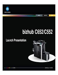 A highlight in the bizhub c552/c652/c652ds s booklet finisher is the endless booklet production. Konica C652 Vs C650 By Paul Khanna Issuu