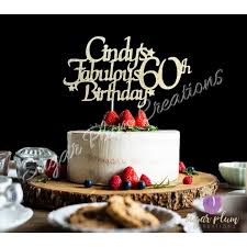 Get it as soon as mon, sep 14. Custom Fabulous Birthday Cake Topper Walmart Com Walmart Com