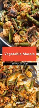 9 Indian Dishes That Are Almost Always Keto Friendly Vegetable Masala Keto Indian Food Indian Dishes