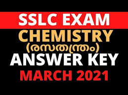 Chemistry final exam examples with answers. Sslc Chemistry Exam 2021 Answer Key Chemistry Sslc Examination Answer Key Youtube