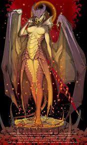 Rule 34 Dev - anthro bone breasts detailed_scales eclipse  featureless_breasts female holding_object holding_weapon magic magic_circle  melee_weapon membrane_(anatomy) membranous_wings non-mammal_breasts polearm  scales skull solar_eclipse solo spear ...