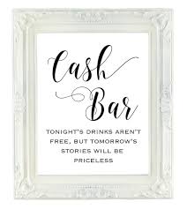 Cash Bar Sign Wedding Bar Sign 8x10 Printable Wedding Sign Etsy Wedding Bar Sign Wedding Bar Printable Wedding Sign