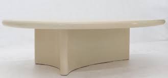 Equally important is the functionality of the table, offering a wide surface. Organic Kidney Shape Beige Cream White Lacquer Mid Century Modern Coffee Table At 1stdibs