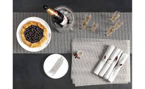 Bamboo table runner combines innovative practicality with a serene sensibility. Table Runner Reviews Lattice Weave Chilewich