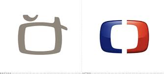 Česká televize is a public television broadcaster in the czech republic, broadcasting seven channels. Brand New Gradients Czech Boring Czech Typography Branding Graphic Design Firms Cool Logo