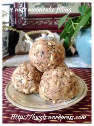 Image result for Moon Cake With Pork Lard Nuts