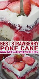 Then, another ingredient is poured over the cake to add extra flavor and moisture. 900 Poke Cakes Ideas In 2021 Poke Cakes Cupcake Cakes Poke Cake Recipes