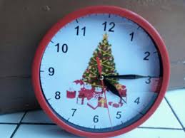 Jam dinding ostar biru diameter 33 cm elevenia via elevenia.co.id. Termurah Jam Dinding Tema Natal Souvenir Jam Natal Shopee Indonesia