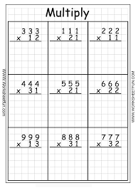 Multiplication 3 Digit By 2 Digit Free Multiplication Worksheets 4th Grade Math Worksheets Printable Multiplication Worksheets