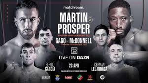 With the way, inoue, 28, has been looking since moving up to 118 in 2018, dasmarinas will be fortunate if he makes it to the halfway point in the fight. Sandor Martin Vs Kay Prosper Date Fight Time Tv Channel How To Live Stream On Dazn Dazn News Spain