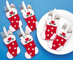 11 Porta Talheres Para Natal Felt Christmas Decorations Christmas Stockings Felt Christmas