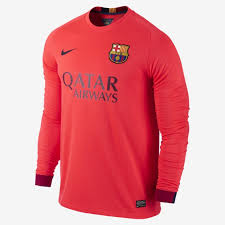 Fc barcelona release unique new third kit for 2020 2021. Nike Fc Barcelona Away Jersey 2014 15 Men S Long Sleeve