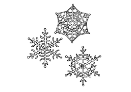 coloriage cristaux de neige img 9491 tatouage geometrique livre pages barbie