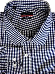 Pierre cardin clothing for men. Pierre Cardin Shirt Mens 17 5 Xl Blue White Check Brandinity