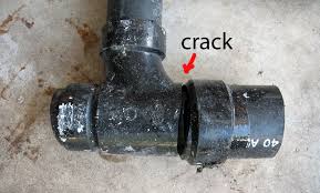 What causes pinhole leak in pvc pipe? Abs Joint Leak Terry Love Plumbing Advice Remodel Diy Professional Forum