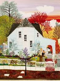 Primitive Art Cottage Art American Folk Art Naive Art