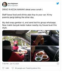 Check spelling or type a new query. Tak Dibenarkan Duduk Di Restoran Ramai Pakat Order Makan Dalam Kereta Sensasi Selebriti