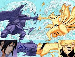 Tag Someone Anime Animes Art Artwork Pixiv Pixivs Animemv Bestanime Animelove Animecouple Animefan Naruto Vs Sasuke Anime Fight Naruto Drawings