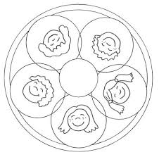 Mandalas werden häufig als hilfsmittel zur meditation und fortgeschrittenen stresstherapien verwendet. Kostenlose Malvorlage Mandalas Mandala Kinder Zum Ausmalen