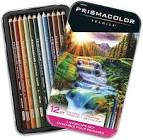Premier Colored Pencils, Soft Core, Landscape Set, 12 Count PrismaColor