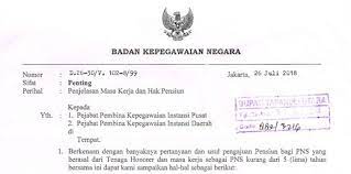 Contoh surat lamaran surat pernyataan bkpsdmd kota makassar. Surat Bkn Penjelasan Masa Kerja Dan Hak Pensiun Bkd Taputkab Go Id