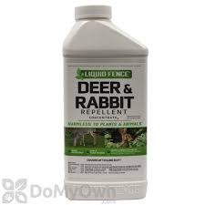 Maybe you would like to learn more about one of these? Liquid Fence Deer Rabbit Repellent Concentrate 40 Oz