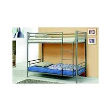 Metall hochbett mit klappsofa atlantic home collection julia hochbett mit klappsofa, metall, silber, liegefläche oben 90 x 200 cm, liegefläche unten (erweitert) 140 x 200 cm: Alles Uber Bb Sport Stockbett Aus Metall