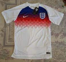 It features no sponsor logo, interestingly. New Medium Mens Replica England World Cup 2018 Pre Match Shirt Ebay