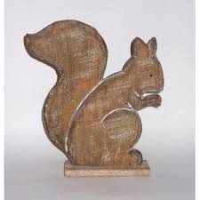 Eichhornchen Aus Holz 21 Cm Amazon De Kuche Haushalt Eichhornchen Ostern Basteln Holz Holzarbeiten