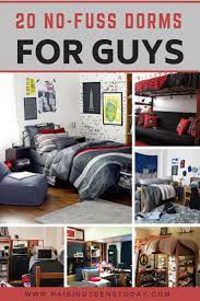 It S Hard To Find Dorm Ideas For Guys So We Went On The Hunt To Round Up The Best Of The Best Dor Cool Dorm Rooms College Dorm Room Essentials Boys