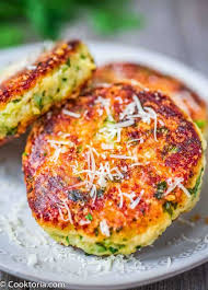 Parmesan Mashed Potato Cakes Cooktoria