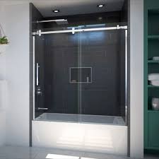 The Dreamline Enigma Sky Frameless Shower Tub Door Brings Modern Bathroom Design To New Heights In 2020 Modern Bathroom Design Bathroom Design Small Bathroom Remodel