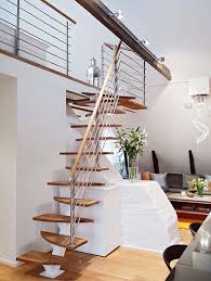 Ideas for empty space above stairs. Amazing Bright Apartement Home Decorating Ideas Contemporary Apartments Magazine