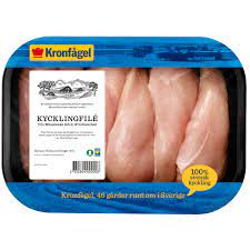 Återkallelsen gäller tre sorters stekt och skivad minutkyckling.det är enkelt att variera och passar såväl till snabb. Kycklingfile Kronfagel 925g Natmat