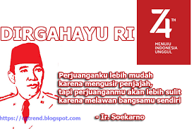 Hari kemerdekaan indonesia adalah hari dimana bangsa indonesia berbangga dan bersuka cita dalam menyambut peristiwa yang. Kumpulan Quotes Ucapan Hari Kemerdekaan Untuk Kata Selamat Memperingati Trending Topic