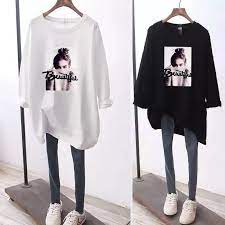 5 desember 2019 model baju kerja untuk wanita gemuk. Besar Wanita Musim Gugur Gemuk Suster Kaos Lengan Panjang Wanita Korea Versi Longgar Tipis Sedang Panjang Bottoming Top Grosir T Shirt Aliexpress