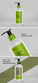 Download Free Hand Sanitizer Liquid Soap Bottle Mockup Package Mockups