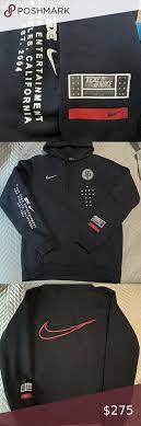 Nike X Tde Crest Logo Black Hoodie Black Hoodie Black Hoodie Men Hoodies
