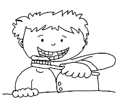 Brushing teeth clip art boy rushing tooth. Brush Teeth Brushing Teeth Black And White Clipart Clipartix