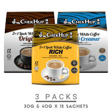 Required fields are marked *. 3 In 1 Ipoh White Coffee Rich 3in1 Original And 2in1 Bundle Of 3 Chek Hup Ipoh White Coffee