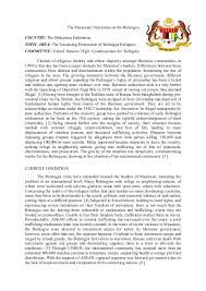 A paper that explains the position of the country regarding to the specific issue that will be if your country does not completely condemn human trafficking, for example, because of their own stakes in the the formats for the position paper are: The Malaysian Federation Unhcr Position Paper