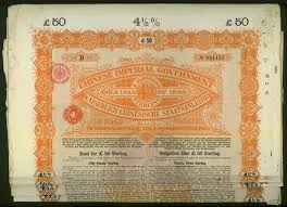 Plural von englisch bond, deutsch anleihe. Auktion Banknotes Bonds Shares And Coins Of China And Hong Kong Am 04 01 2019 Lotsearch