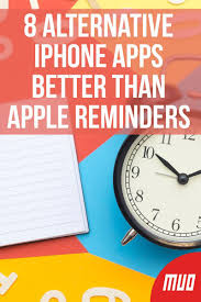 8 Alternative Iphone Apps Better Than Apple Reminders Apple Reminders Iphone Apps App