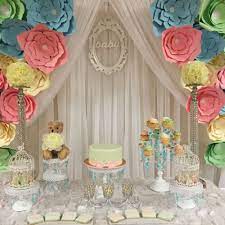Pastel Colors Baby Shower Party Ideas Photo 13 Of 16 Event Planning Baby Shower Baby Shower Shower Party